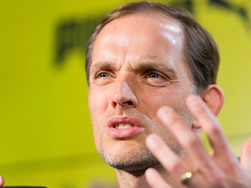 Mit seinen Vorgesetzten nicht immer einer Meinung: BVB-Coach Thomas Tuchel.