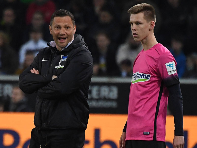 Pal Dardai und Julius Kade