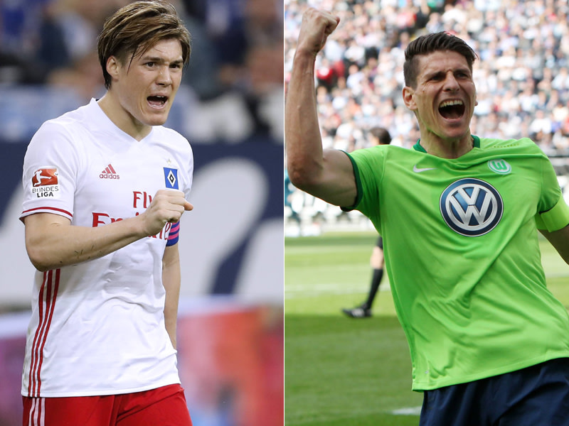 Pierre-Michel Lasogga & Mario Gomez