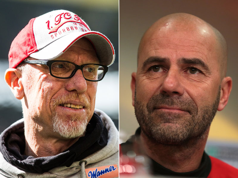 Peter Stöger (l.) und Peter Bosz