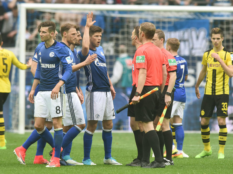 Diskussionen nach dem letzten Revierderby