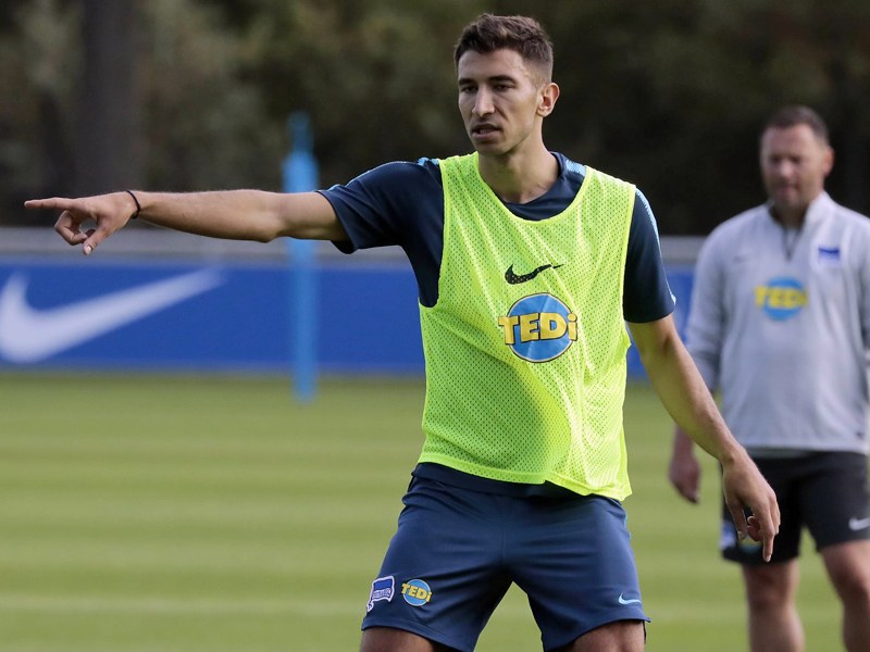Macht "einen sehr guten Eindruck": Herthas Neuzugang Marko Grujic.