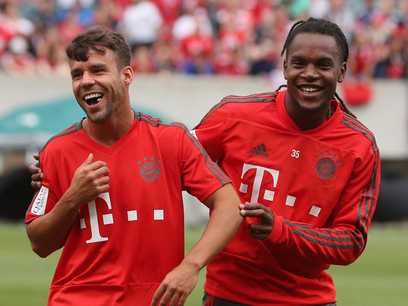 Juan Bernat und Renato Sanches