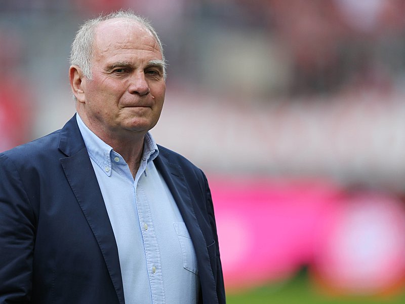 Fordert, dass Karim Bellarabi lange Zeit für "Dummheit" gesperrt wird: Bayern-Präsident Uli Hoeneß.