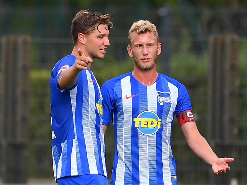 Niklas Stark und Fabian Lustenberger, Hertha BSC