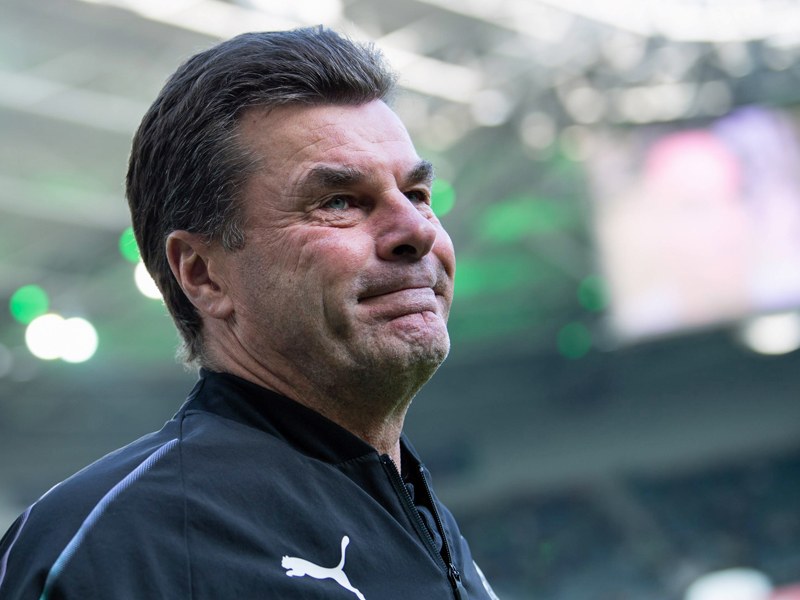 Gladbachs Trainer Dieter Hecking
