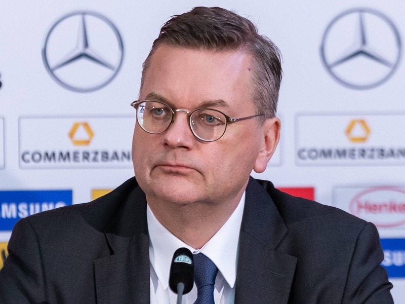 In Hamburg mit dabei: DFB-Präsident Reinhard Grindel.