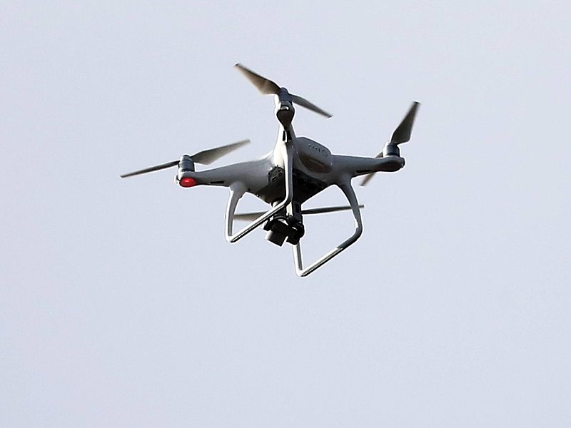UFO über Zuzenhausen: Eine unbekannte Drohne filmte das TSG-Training.