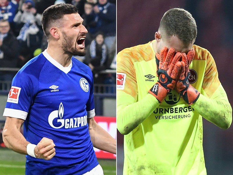 Daniel Caligiuri und Christian Mathenia