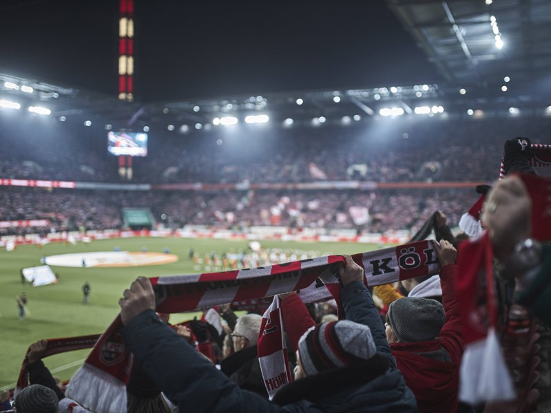 Zuschauer beim 1. FC Köln