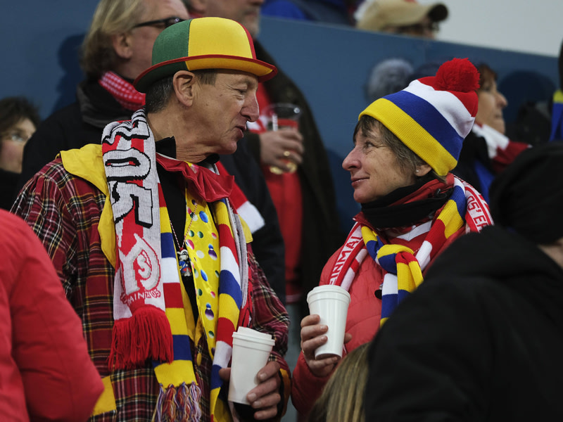Mainz-Fans beim Heimspiel gegen Leverkusen