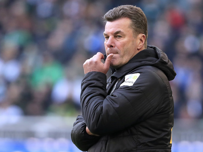 Seine Mannschaft kassierte zuletzt eine 0:3-Niederlage gegen Wolfsburg: Trainer Dieter Hecking.