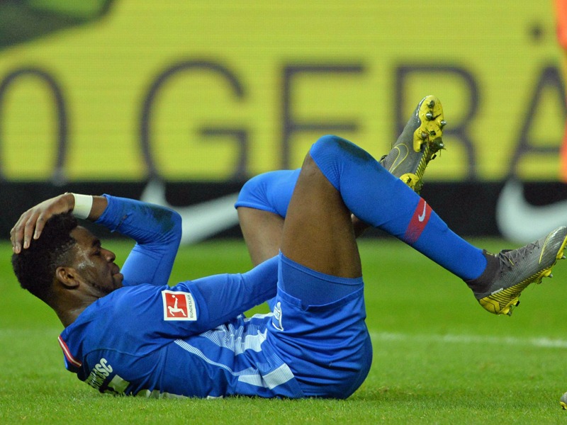 Fällt er sogar länger aus? Hertha-Verteidiger Jordan Torunarigha.