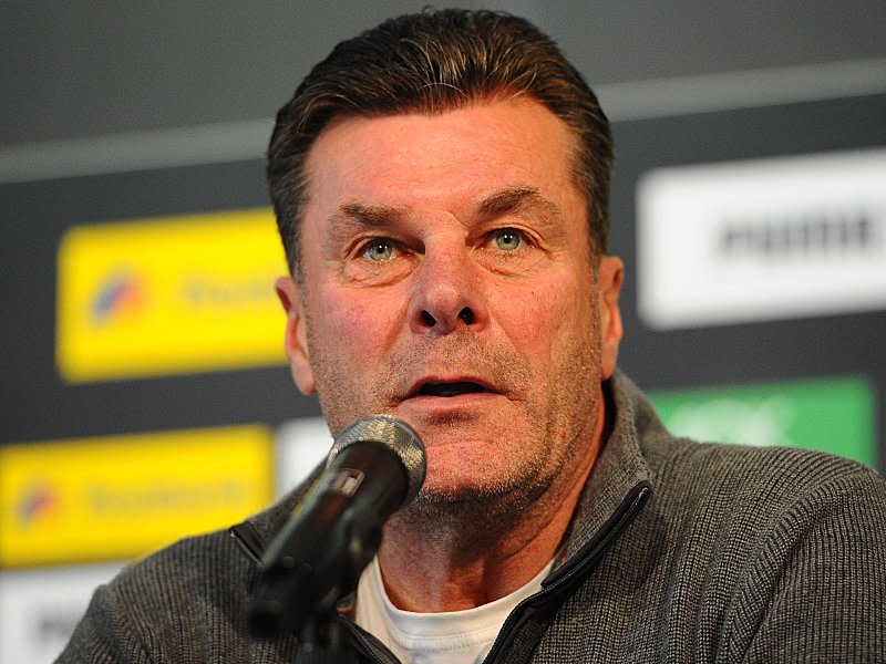 Hat das Nachbarschaftsduell mit Düsseldorf im Blick: Gladbach-Coach Dieter Hecking.