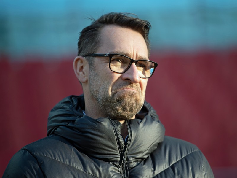Sieht nach der Leipzig-Klatsche viel aufzuarbeiten: Hertha-Manager Michael Preetz
