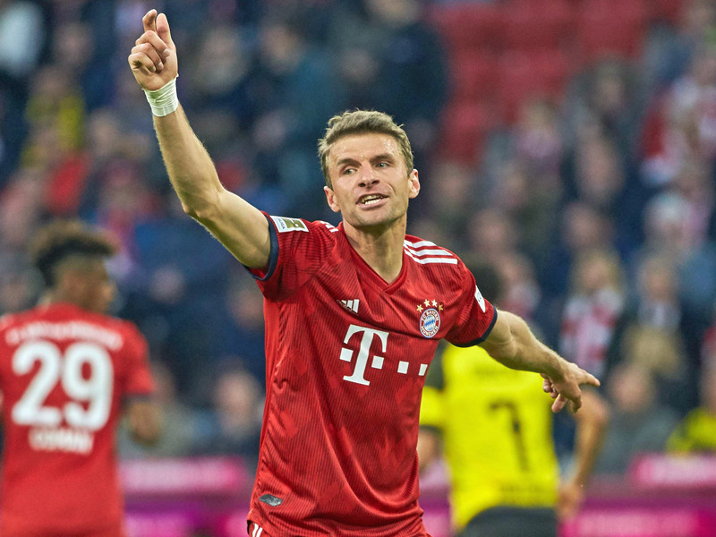 Bayerns Offensivspieler Thomas Müller