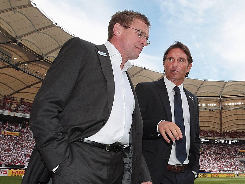 Ralf Rangnick und Bruno Labbadia