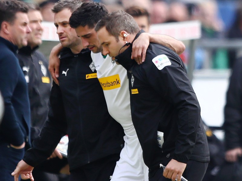 Konnte das Spielfeld nicht ohne Hilfe verlassen: Lars Stindl.
