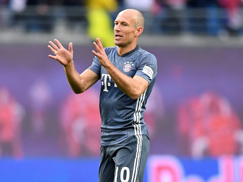 Das letzte Bundesliga-Auswärtsspiel im FCB-Dress: Arjen Robben.