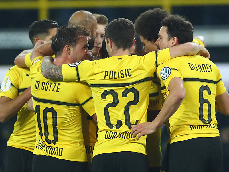 Im Blickpunkt einer Dokumentation: Die BVB-Stars um Mario Götze.