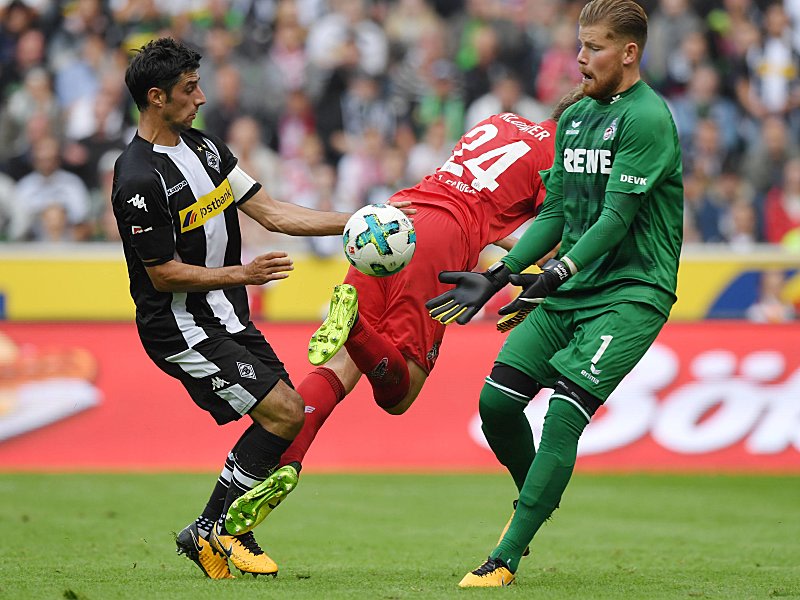 Lars Stindl prüfte Kölns Torwart Timo Horn mehrfach.
