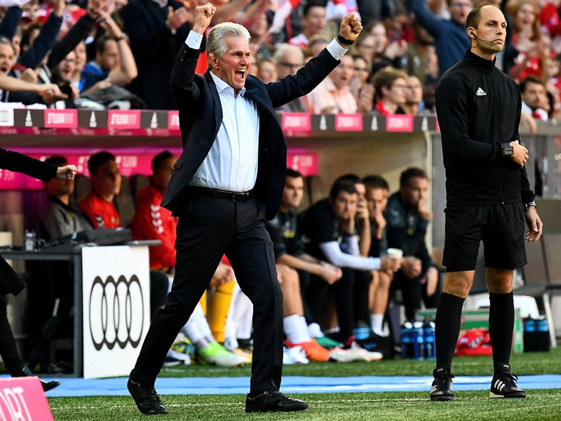 Erfolgreiche Rückkehr: Bayerns neuer, alter Trainer Jupp Heynckes durfte gegen Freiburg jubeln.
