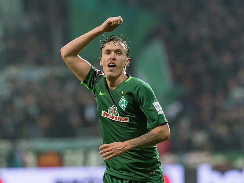 Feiert sein Tor zum 1:0 gegen Stuttgart: Bremens Kruse.