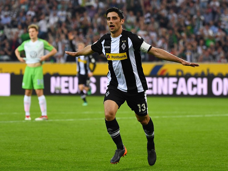 Dosenöffner: Gladbachs Kapitän Lars Stindl traf gegen den VfL Wolfsburg zum frühen 1:0.