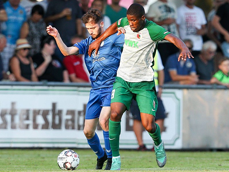 Erzielte gegen Olching einen Treffer: Kevin Danso (re.).