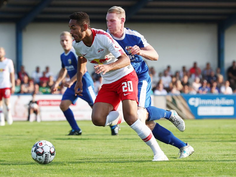 Gab sein Debüt für RB Leipzig: Offensivmann Cunha.