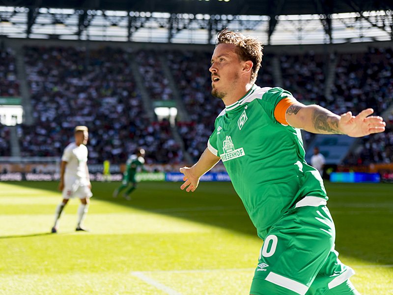 Freute sich über sein 1:0: Max Kruse.