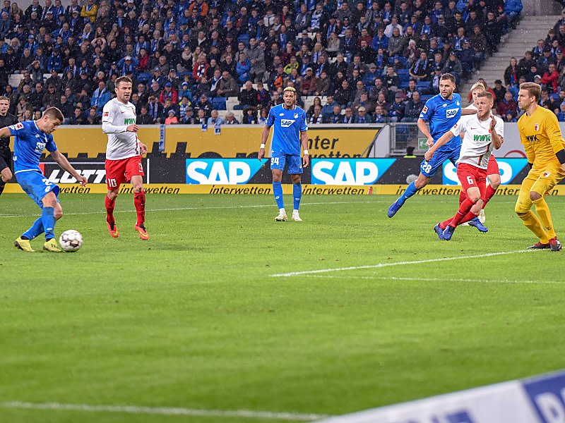 Führungstor: Andrej Kramaric (li.) trifft zum 1:0.