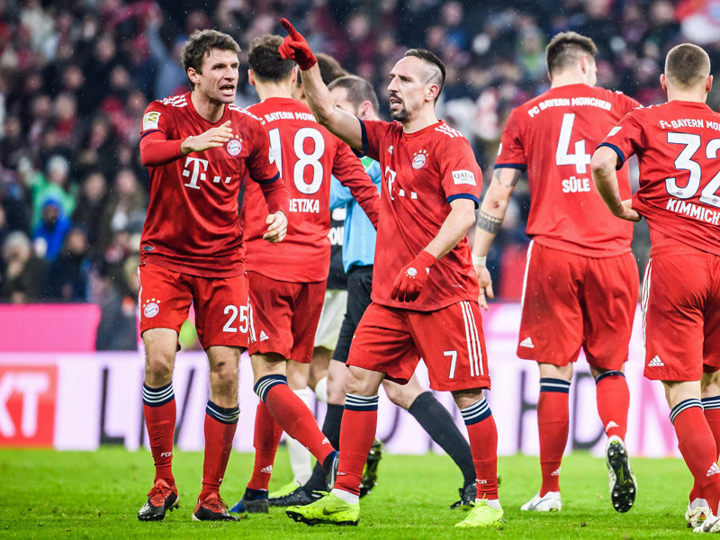 Mann des Abends: Franck Ribery (#7) markierte am Mittwochabend das entscheidende Tor gegen Leipzig.