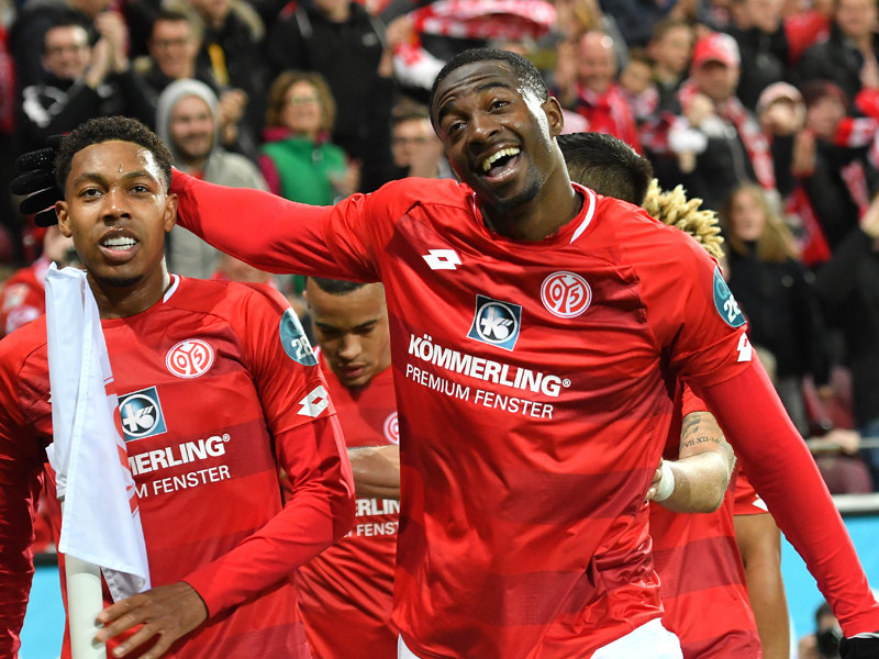 Der Joker sticht: Jean-Philippe Mateta rettete Mainz gegen Leipzig spät einen Zähler.