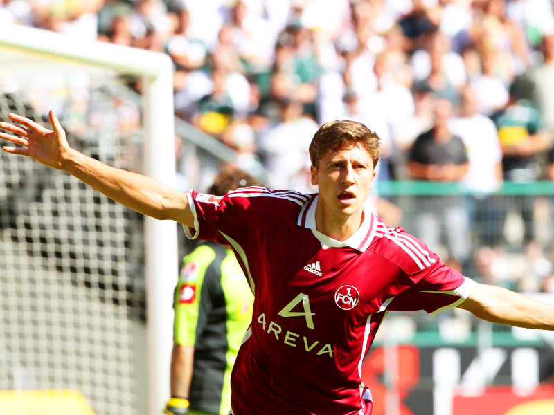 Toller Einstand: Nürnbergs Neuzugang Jens Hegeler traf zur Führung für den Club.