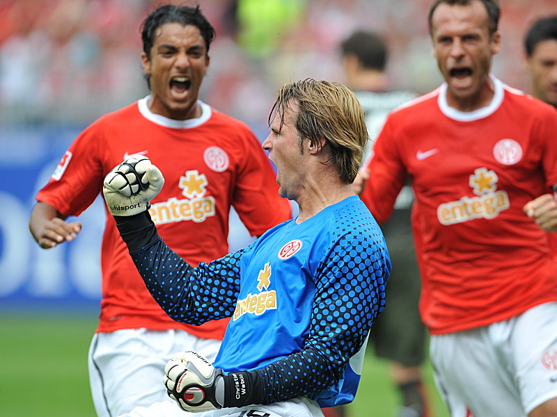 Sami Allagui, Christian Wetklo und Nikolce Noveski (v.l.)