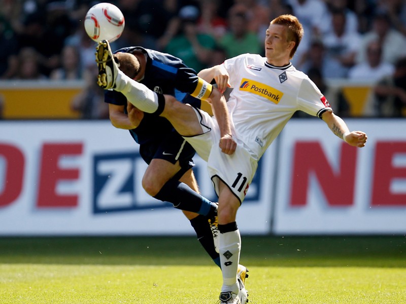 Heiko Butscher (li.) vs. Marco Reus
