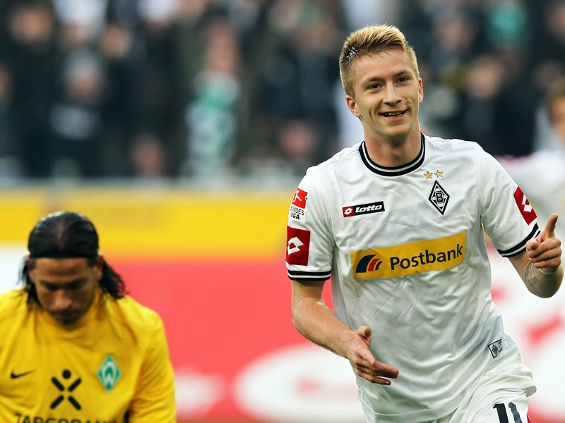 Marco Reus dreht jubelnd ab