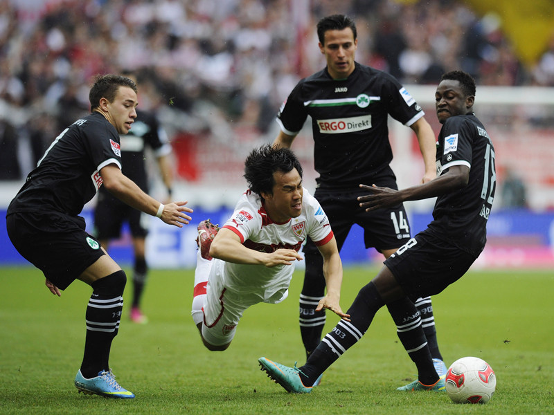 Thomas Pledl, Shinji Okazaki, Edgar Prib & Rahman Baba