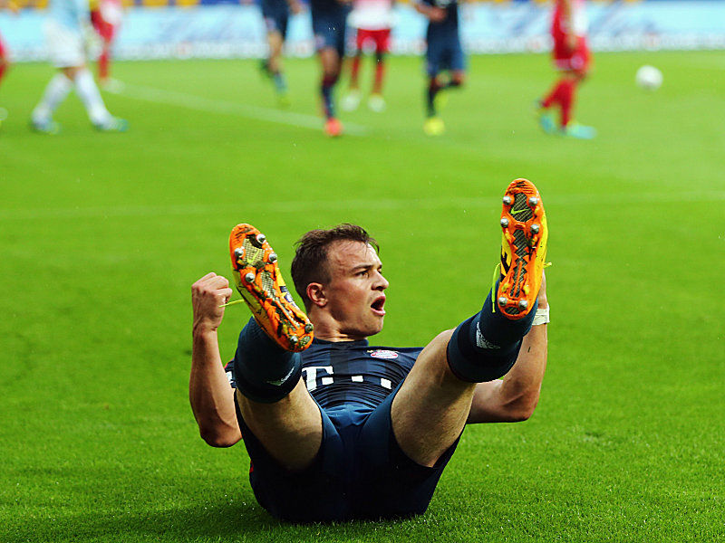 Xherdan Shaqiri bescherte Bayern die 1:0-Führung.
