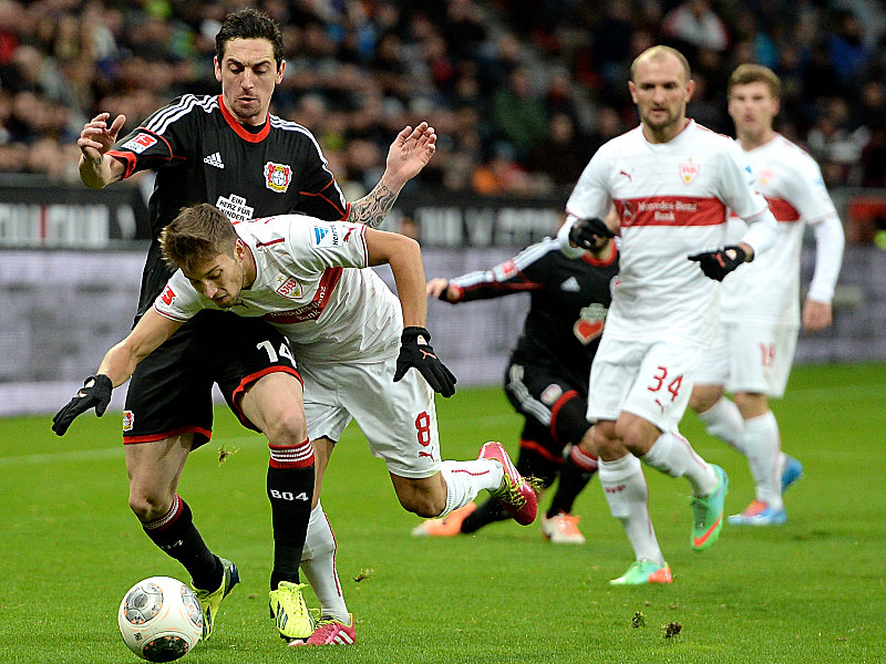 Roberto Hilbert, Moritz Leitner, Konstantin Rausch (v.li)