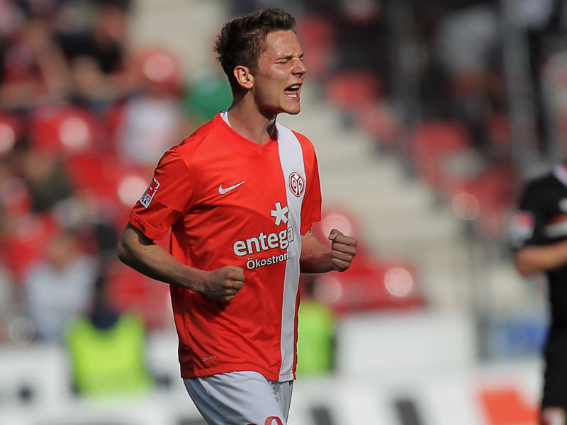Jubelschrei: Erst kurzfristig in die Startelf gerückt, leitete Bungert den Mainzer Sieg ein.