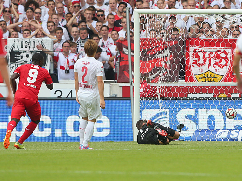 Treffer: Anthony Ujah lässt Sven Ulreich aus 20 Metern keine Chance.