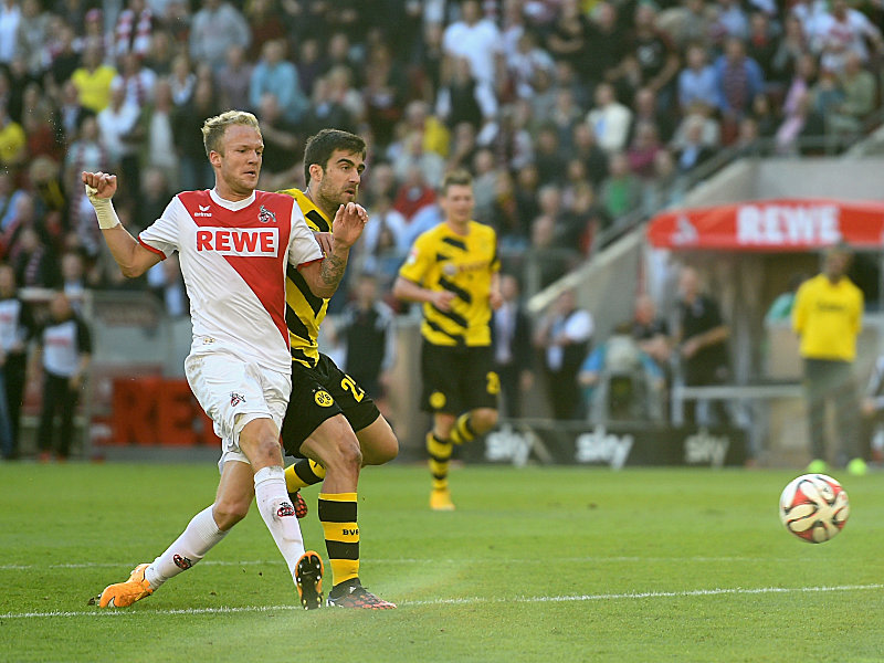 Vogt trifft zum 1:0.