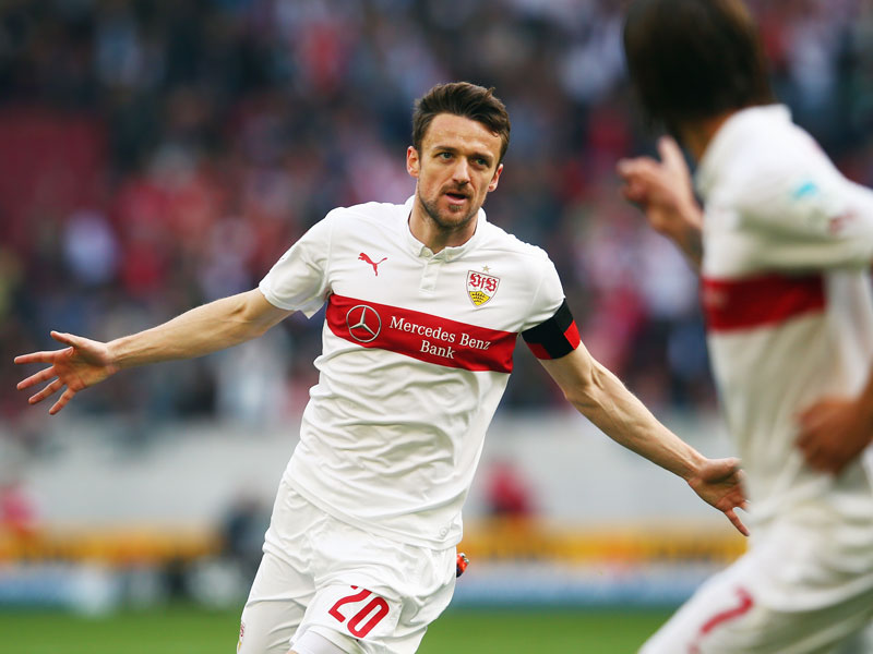 Erzielte per schönem Volleyschuss die 1:0-Führung: VfB-Kapitän Christian Gentner.