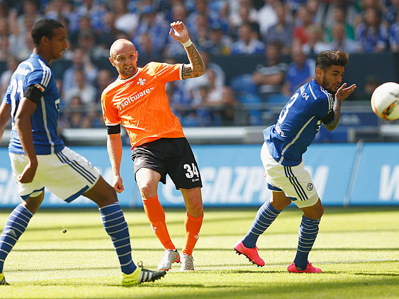 Joel Matip, Konstantin Rausch, Junior Caicara (v.li.)