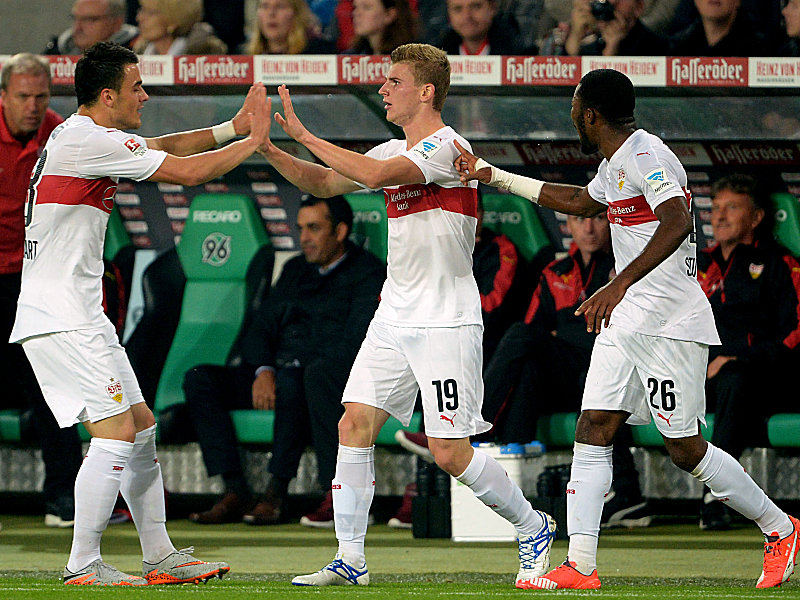 Beendete in Hannover eine lange Durststrecke: Timo Werner (Mi.).