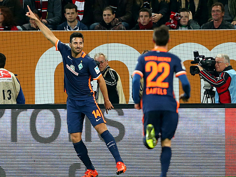 Fand den Torriecher wieder und avancierte in Augsburg zum Matchwinner: Claudio Pizarro.