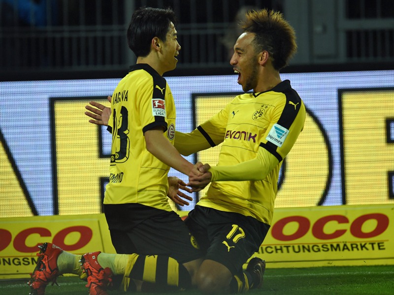 Kagawa und Aubameyang