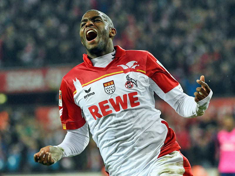 Mit einem Hattrick der Mann des Tages: Kölns Modeste.